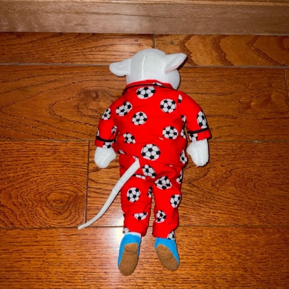 STUART LITTLE 2 the Mouse in Soccer Pajamas Plush - Picture 4 of 4
